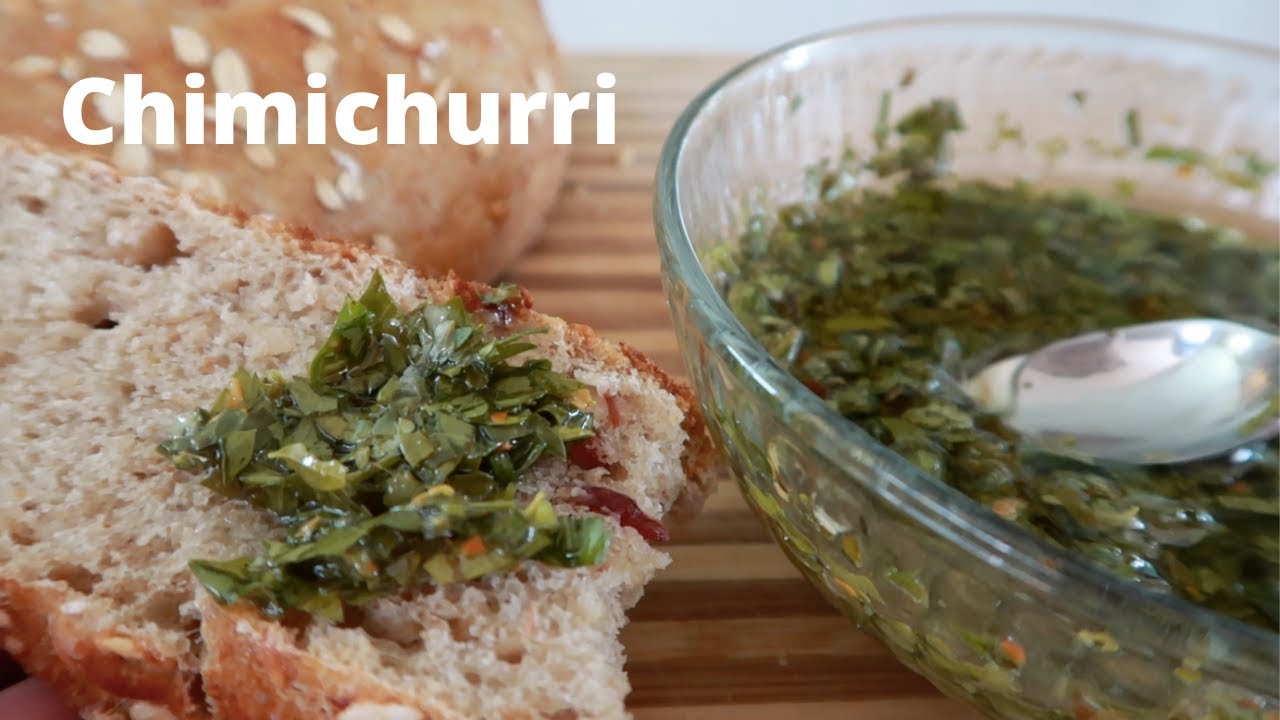 Así preparo el chimichurri