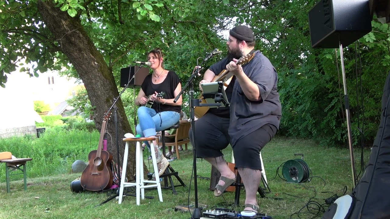 Susi Raith und Mathias Kellner am 18.6.2022 in O'wei – Paula (Haindling)