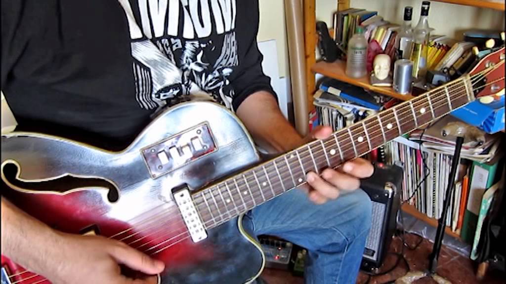 Eko Archtop guitar, 280 or 200 model, year 1962