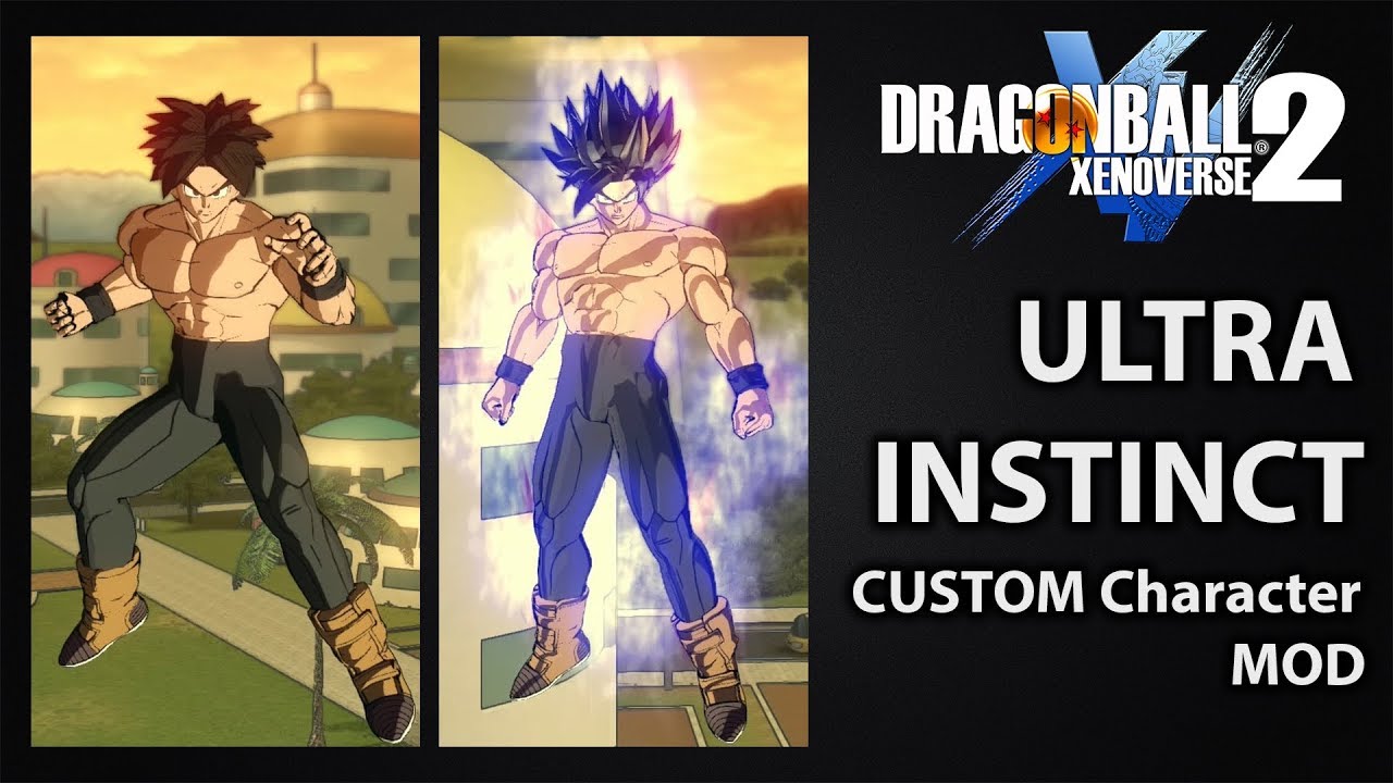 How to install Ultra Instinct (Sign) Transformation for Cac | Custom Character | Xenoverse 2 Mods