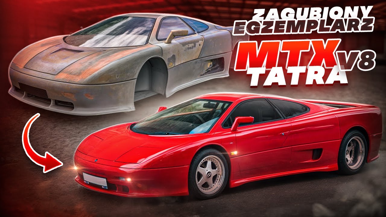 MTX Tatra V8 &ndash; zapomniany czechosłowacki supersamoch&oacute;d 🔥 Pierwsza prezentacja na YouTube