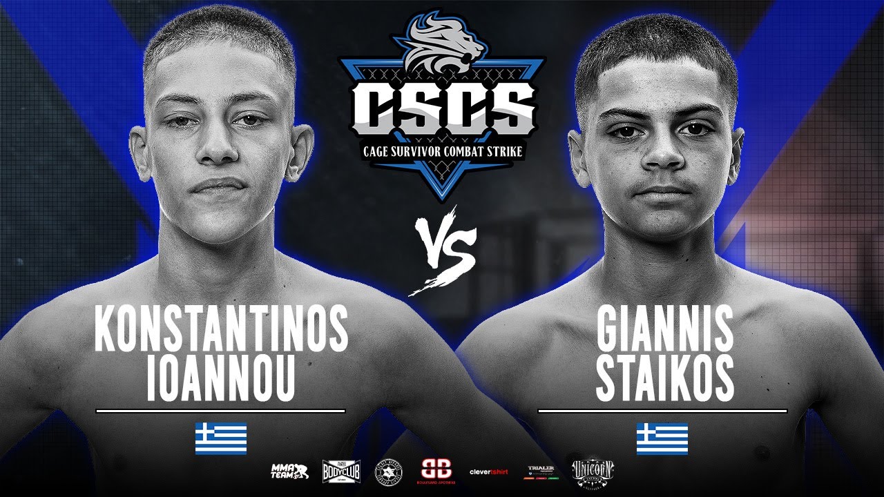 Combat Strike 6: Konstantinos Ioannou vs. Giannis Staikos Full Fight