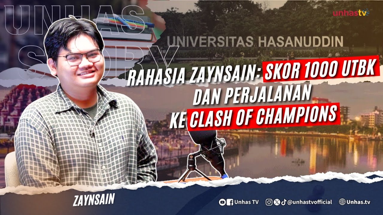 Rahasia Zaynsain: Skor 1000 UTBK & Perjalanan ke Clash of Champions