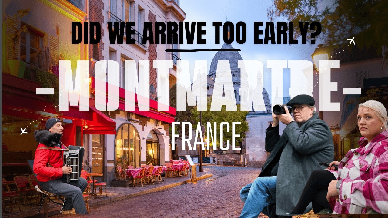With 8 hours until check-in, what do we do with all our luggage? In the heart of Montmartre.