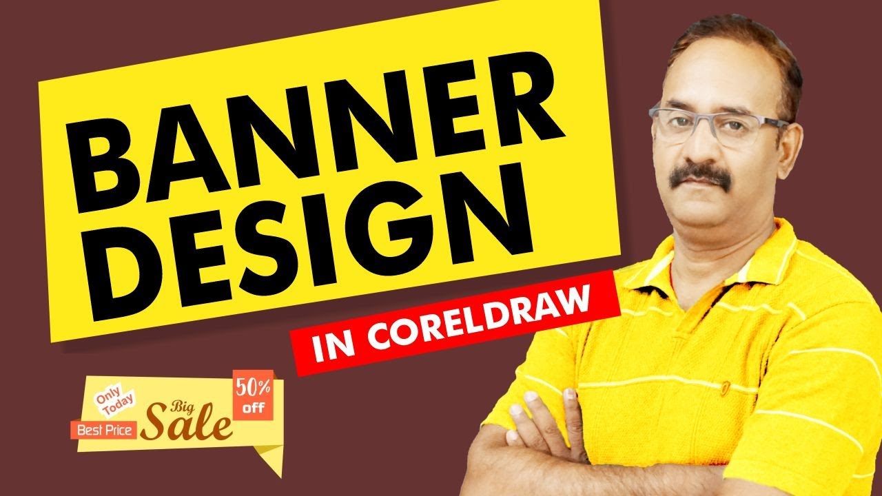 How to make Web Banner Design in CorelDRAW | Unik Adlab Tips