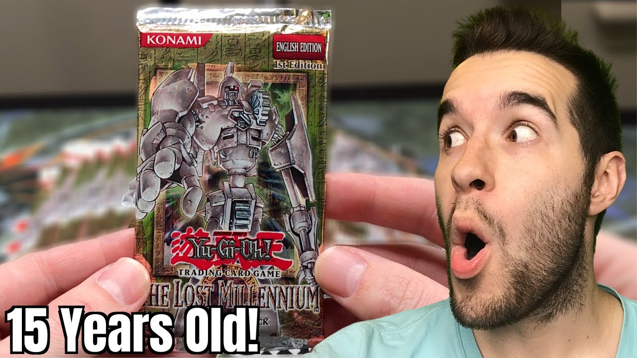 OPENING 15 Year Old Yugioh Cards (The Lost Millennium)