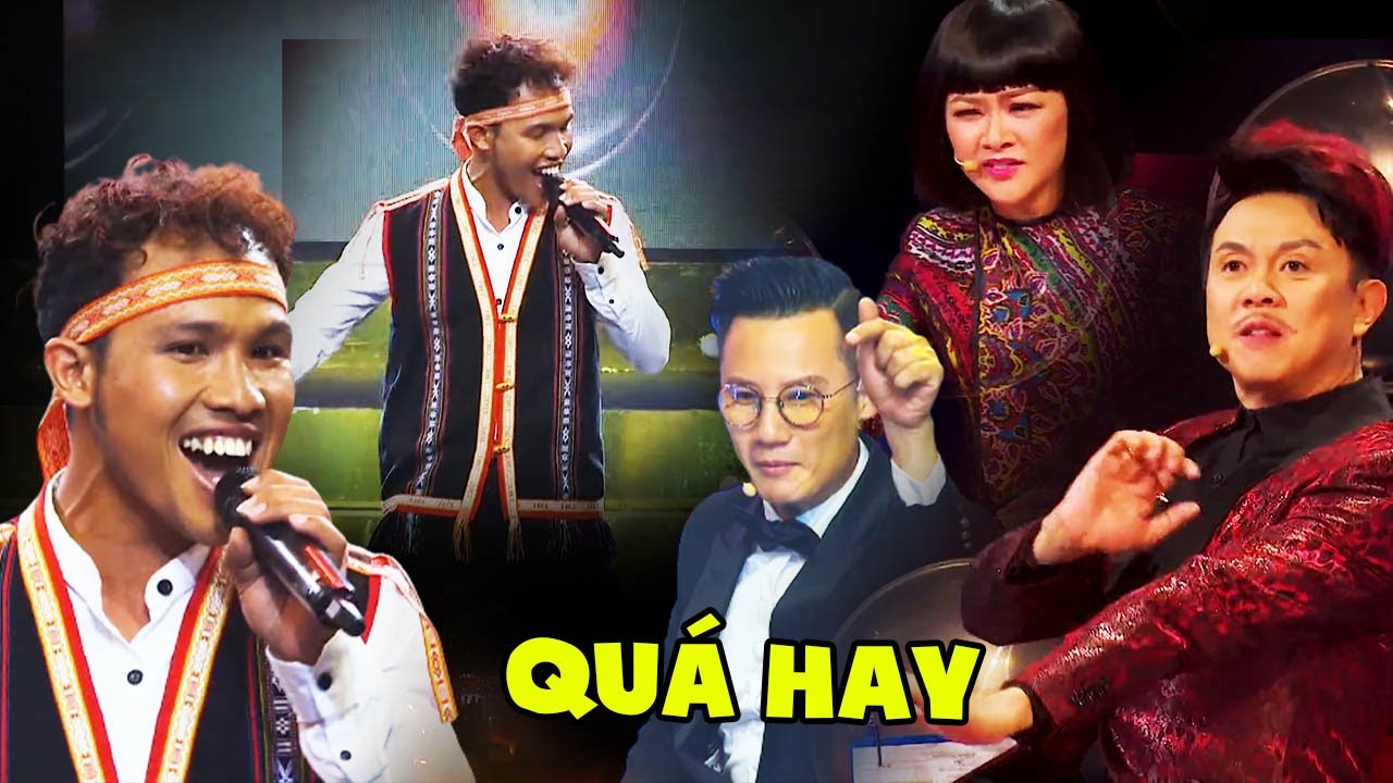 Chàng trai Tây Nguyên CHÂN CHẤT có GIỌNG HÁT HOANG DÃ CAO CHÓT VÓT khiến giám khảo BỊ HÚT HỒN | THVL