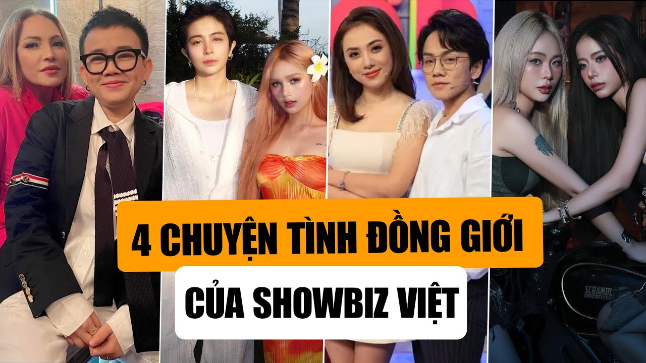 4 Cặp Sao Việt Yêu Đồng Giới: Gil Lê Và Xoài Non Khiến Ai Cũng Phải Ganh Tị