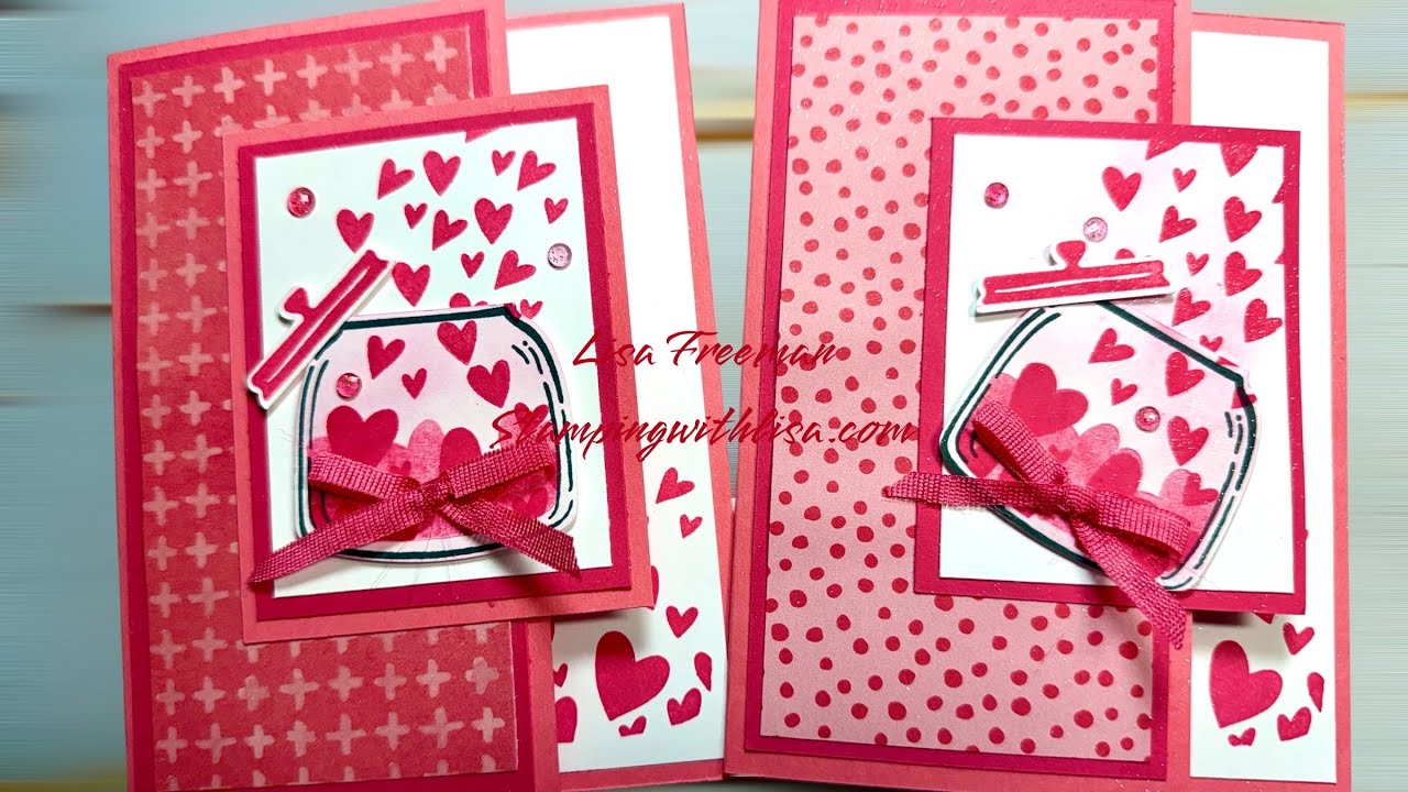 Quick and Easy Valentine’s Day cards!!