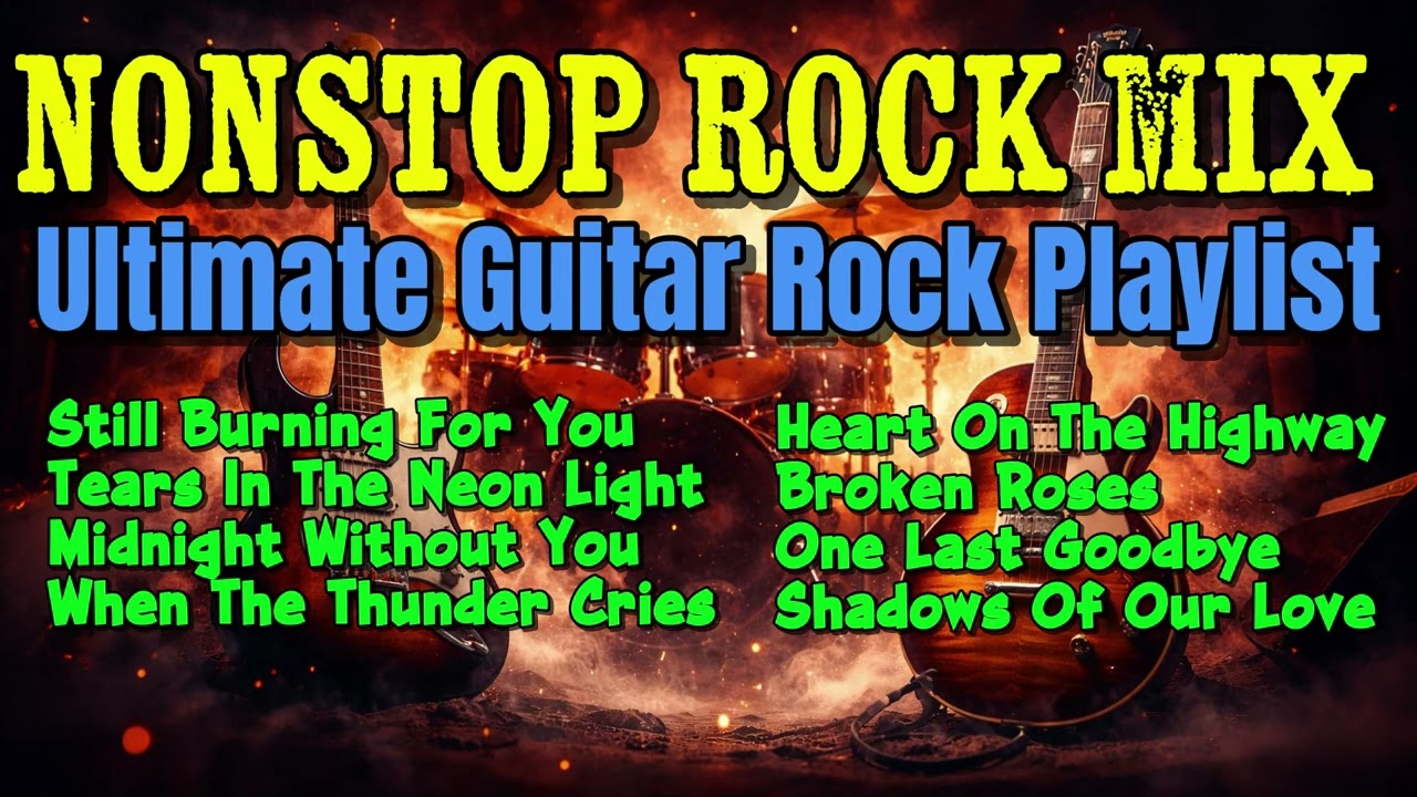 Non Stop Rock Mix | Ultimate Guitar Rock Playlist | Classic Rock Harmony