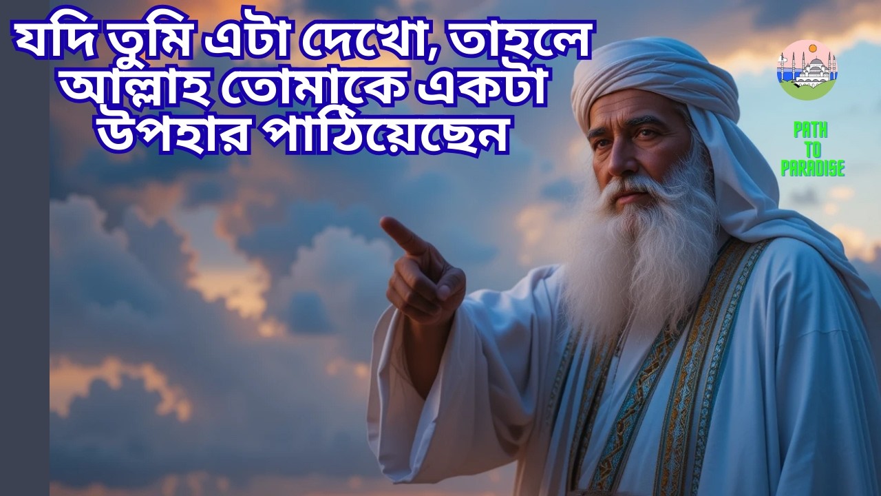 Если вы это видите, значит, Аллах послал вам подарок! #путьврай #исламскоевидео