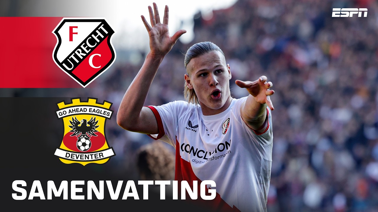 Artem Stepanov SLALOMT door de Go Ahead-defensie! 🎯😱 | Samenvatting FC Utrecht - Go Ahead Eagles