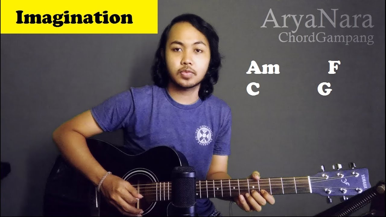 Chord Gampang (Imagination - Shawn Mendes) by Arya Nara (Tutorial Gitar) Untuk Pemula