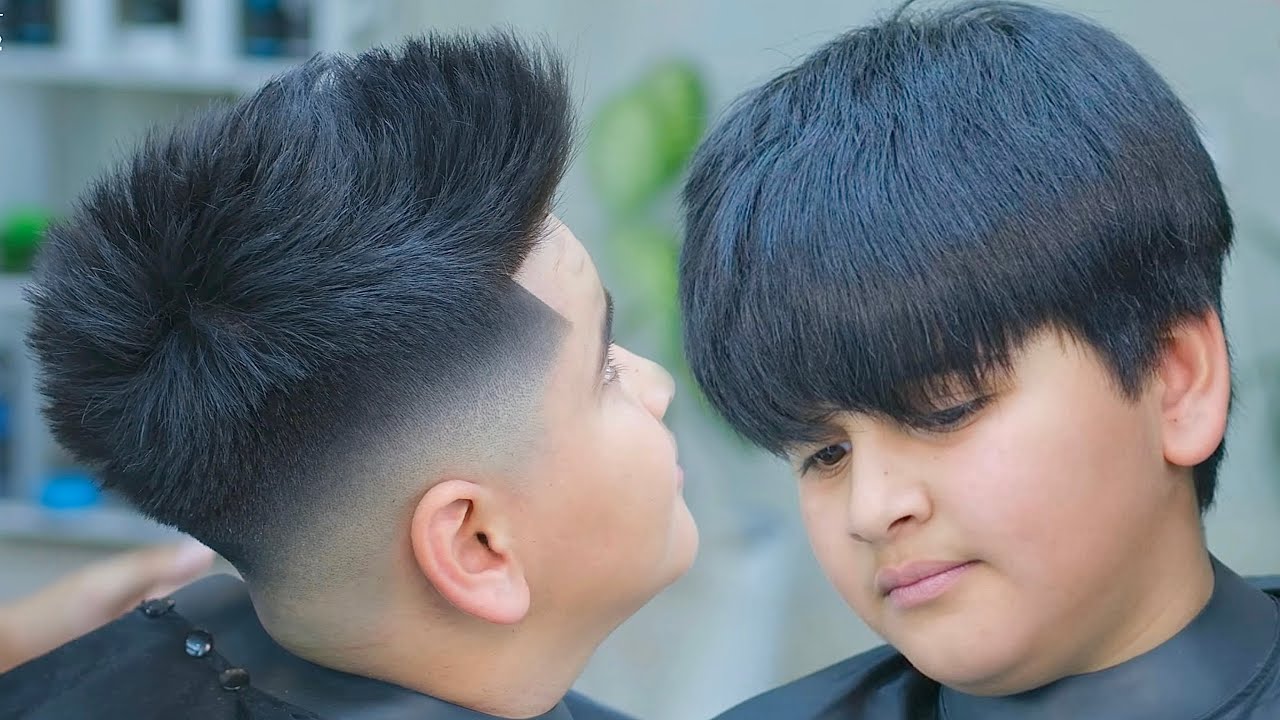 ‼️تعلم افضل واسهل طريقة ✅ لتدريج شعر الاطفال 👦/ شرح مفصل خطوة بخطوة للمتدئين _ مصطفى الرسام