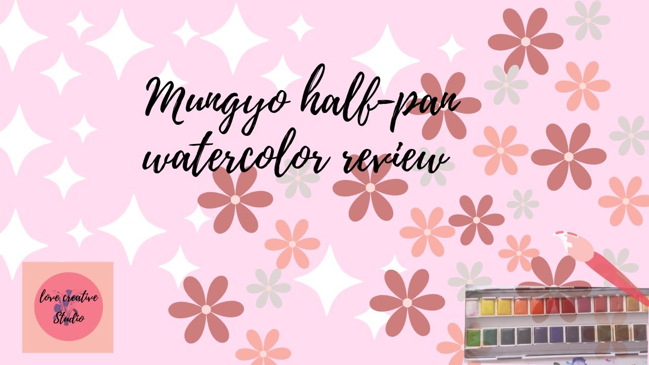 Mungyo Watercolor Review -24 half pan set