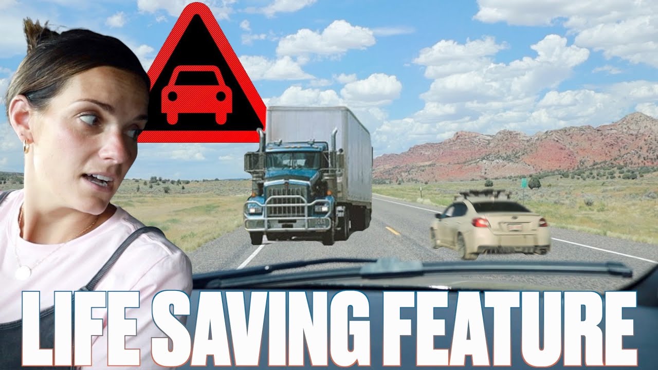 HIDDEN FEATURE ON NEW FAMILY CAR SAVES OUR LIFE | FAMILY OF 7 SAVED BY SMART TECH ON LONG ROAD TRIP