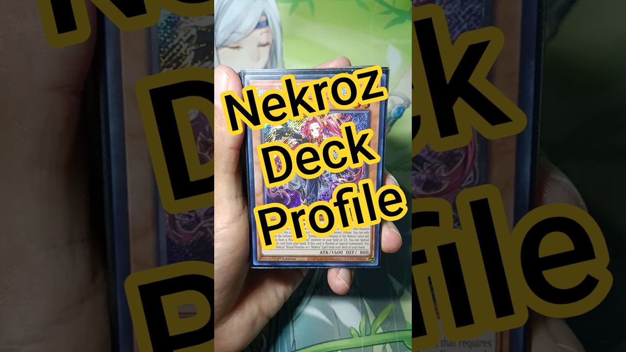 deck nekroz #yugioh #juegosdecartas #tcg #nekroz #deckprofile #deck