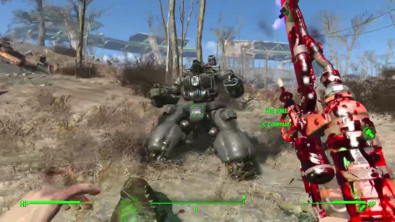 Playing Fallout 4