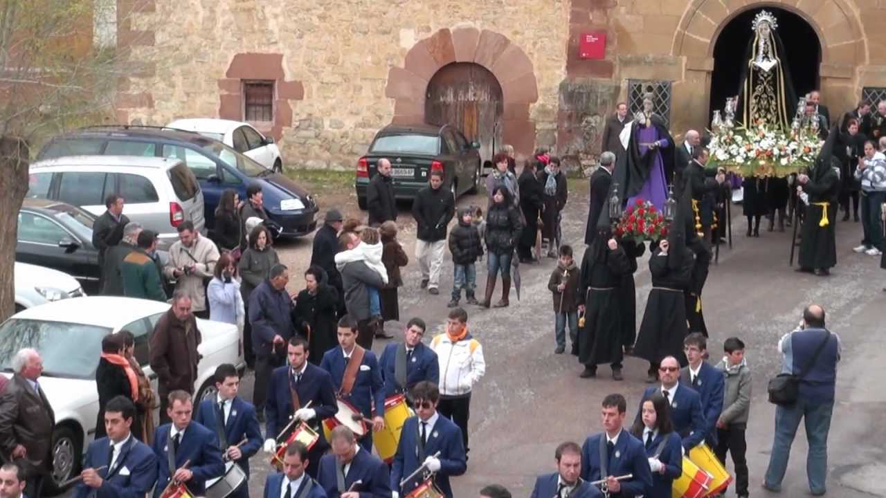 Procesión de NS de la Soledad. Viernes Santo 2012. Molina de Aragón
