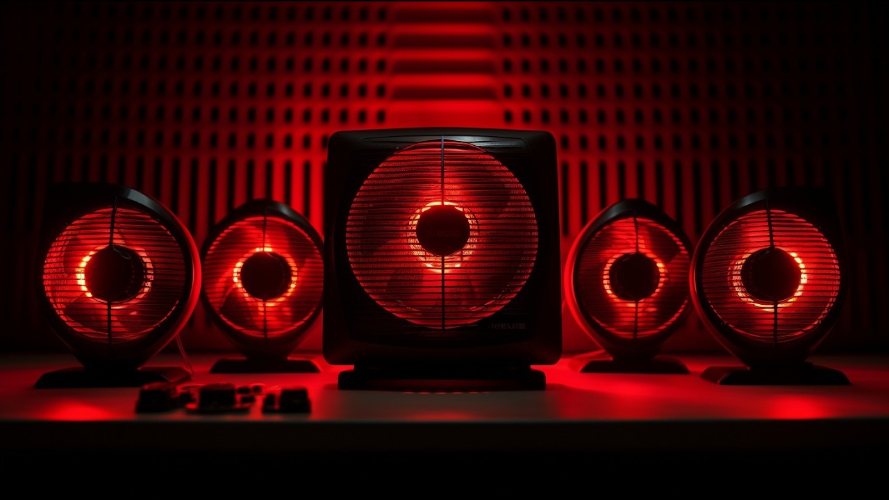 Relieve Anxiety Fast 🌙 Fan Heater White Noise 🔥 Deep Relaxation & Sleep Easily