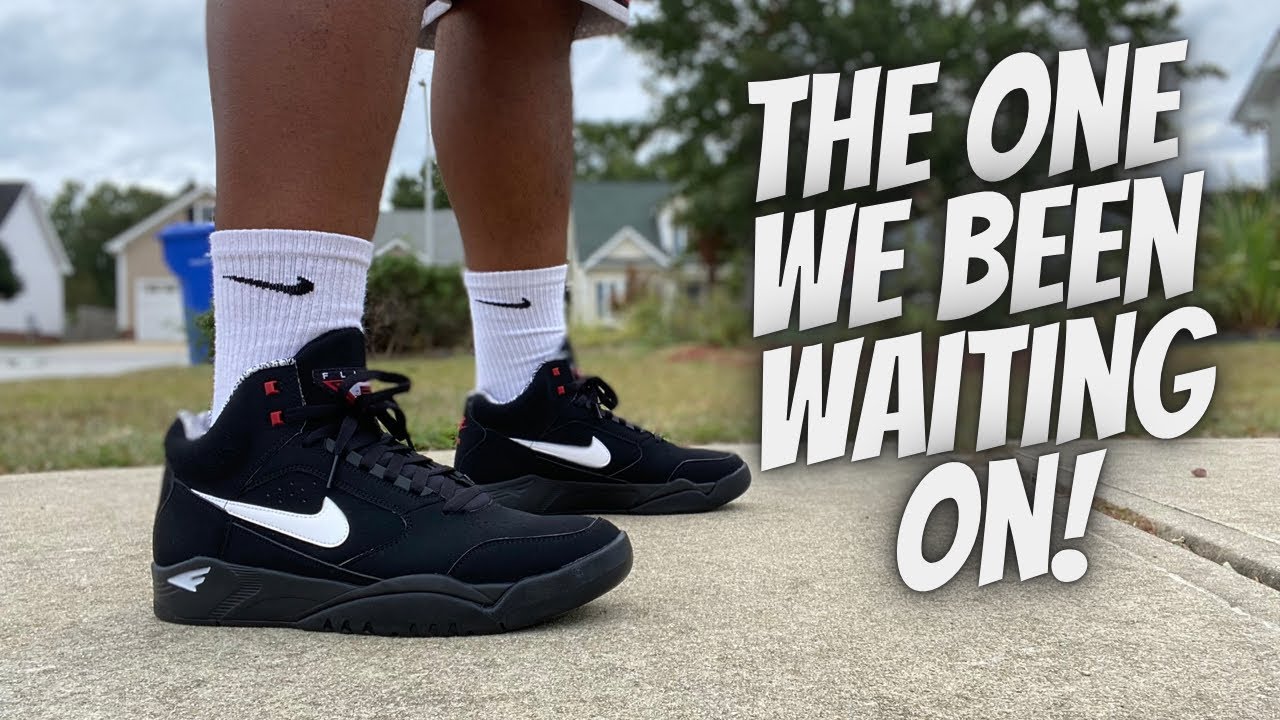 EARLY LOOK  Nike Air Flight Lite Mid retro “Playoffs” On Feet!
