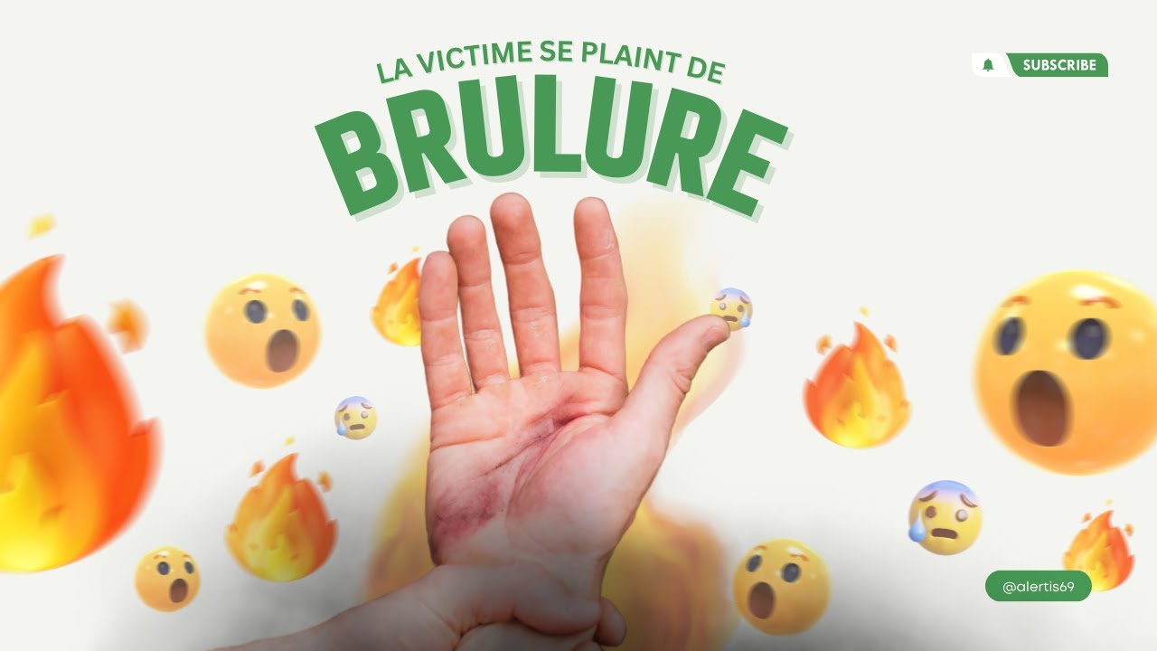 Formation SST sauveteur secouriste du travail: la victime se plaint de brulures