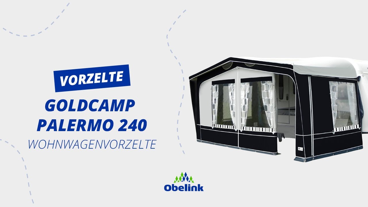 Goldcamp Vorzelt Palermo 240 | Wohnwagenvorzelt | Obelink