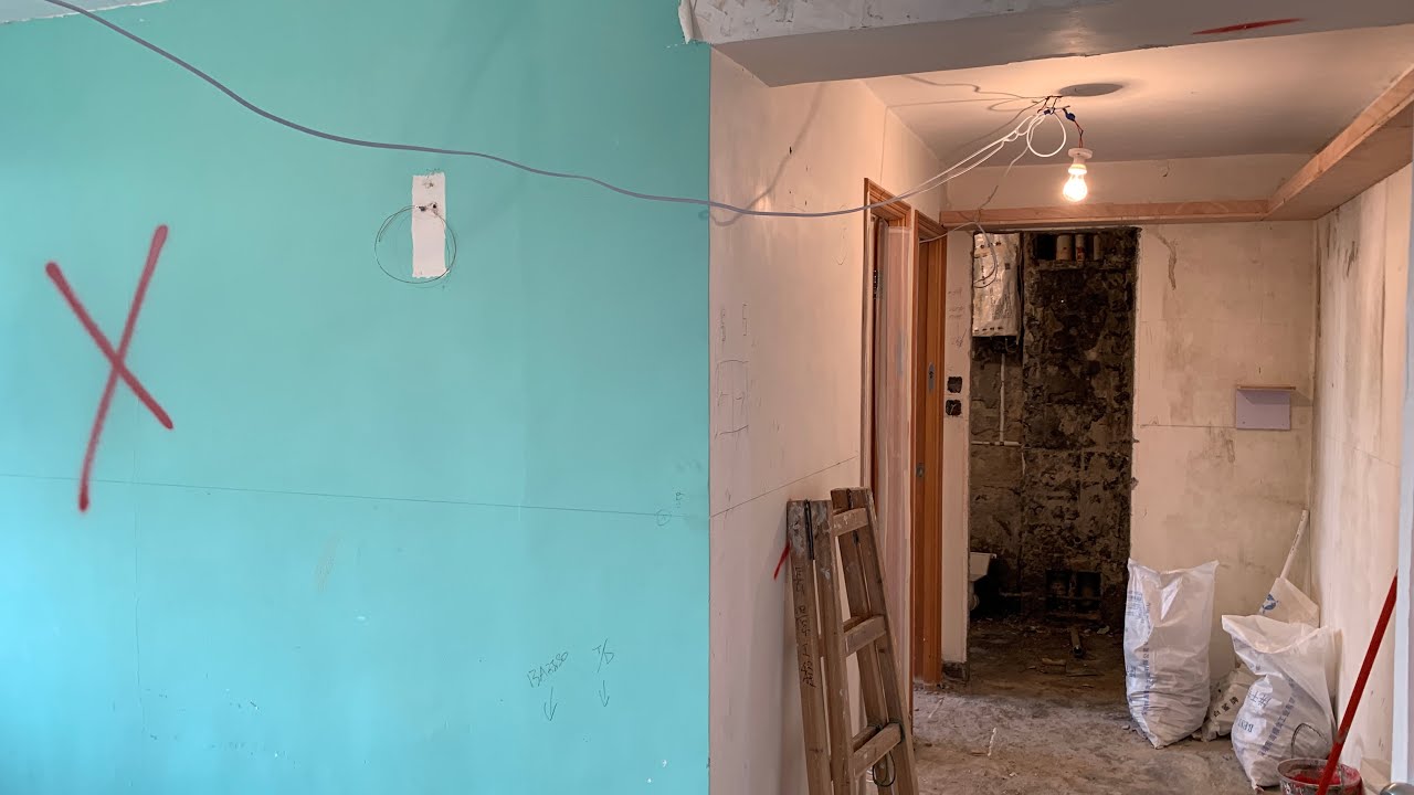 裝修全爆-清柝完成- 初步防水完成-開始水電工程
