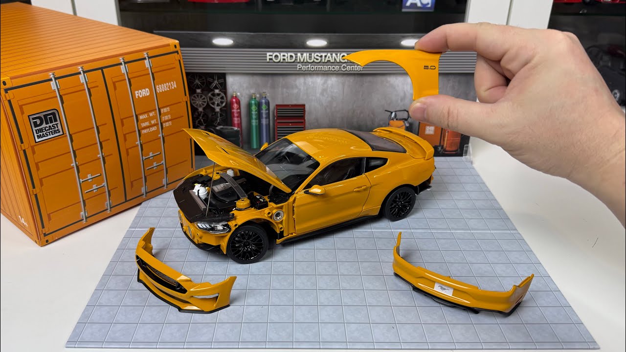 1:18 2019 Ford Mustang GT - Diecast Masters (Unboxing)