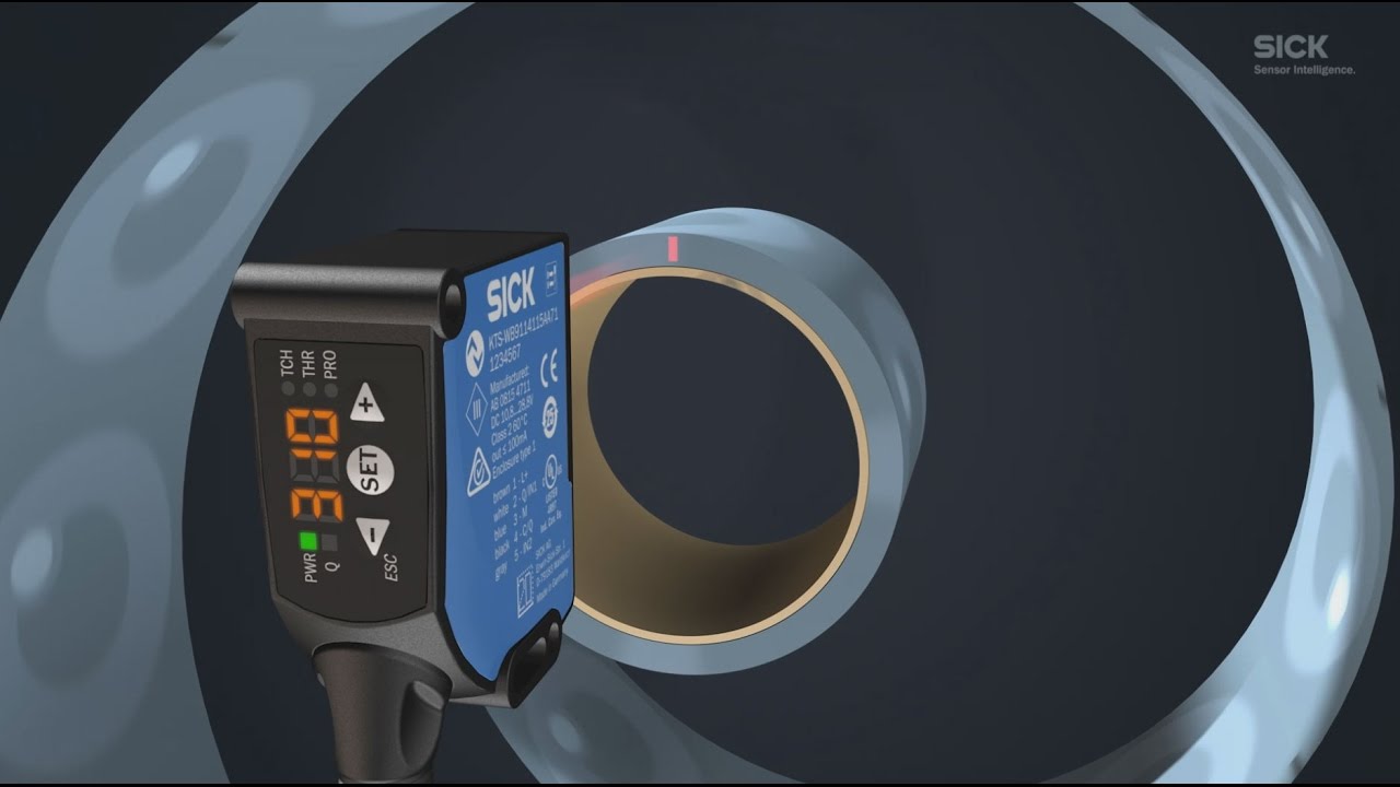 KTS and KTX contrast sensors from SICK: Simply detect more