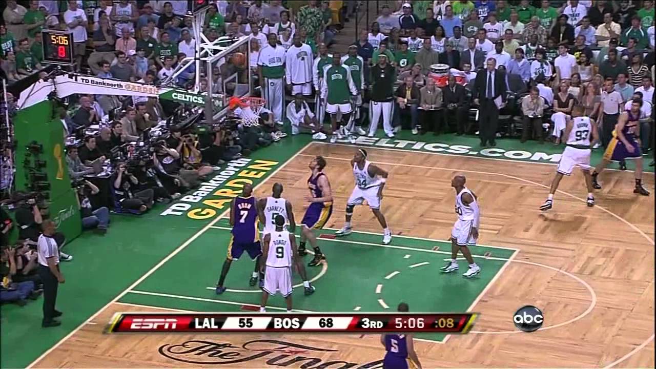 Kobe Bryant - Valiant Effort vs. Pierce and the Celtics (2008 Finals Game 2, 30 points)