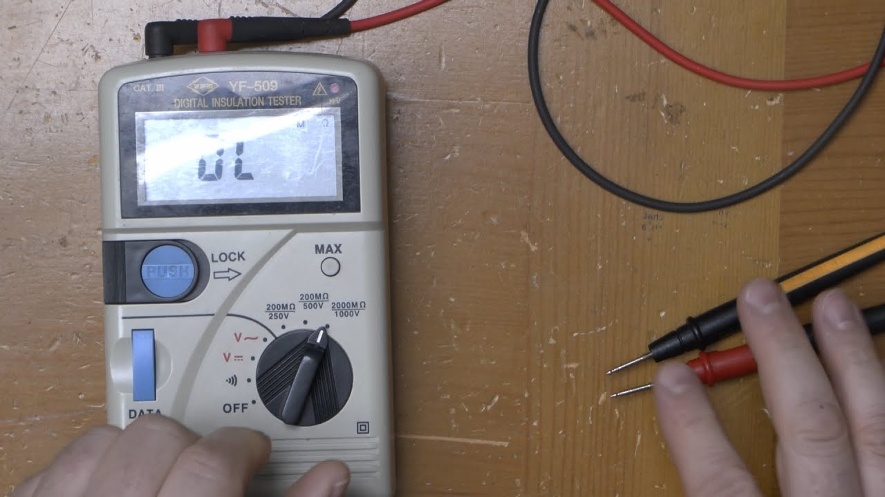 What's inside a cheap insulation tester?