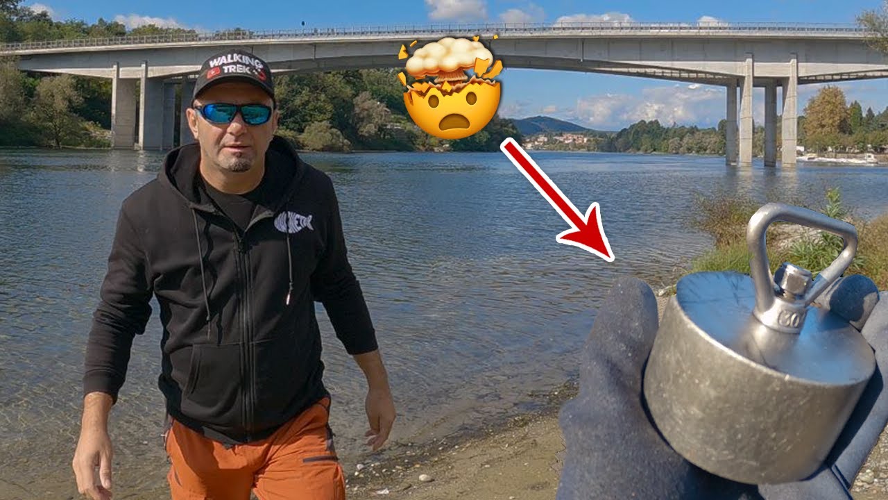PESCA CON IL MAGNETE nel Fiume Ticino | Magnet Fishing ITALIA