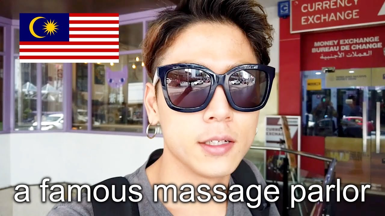 What is a famous massage parlor in KL like?