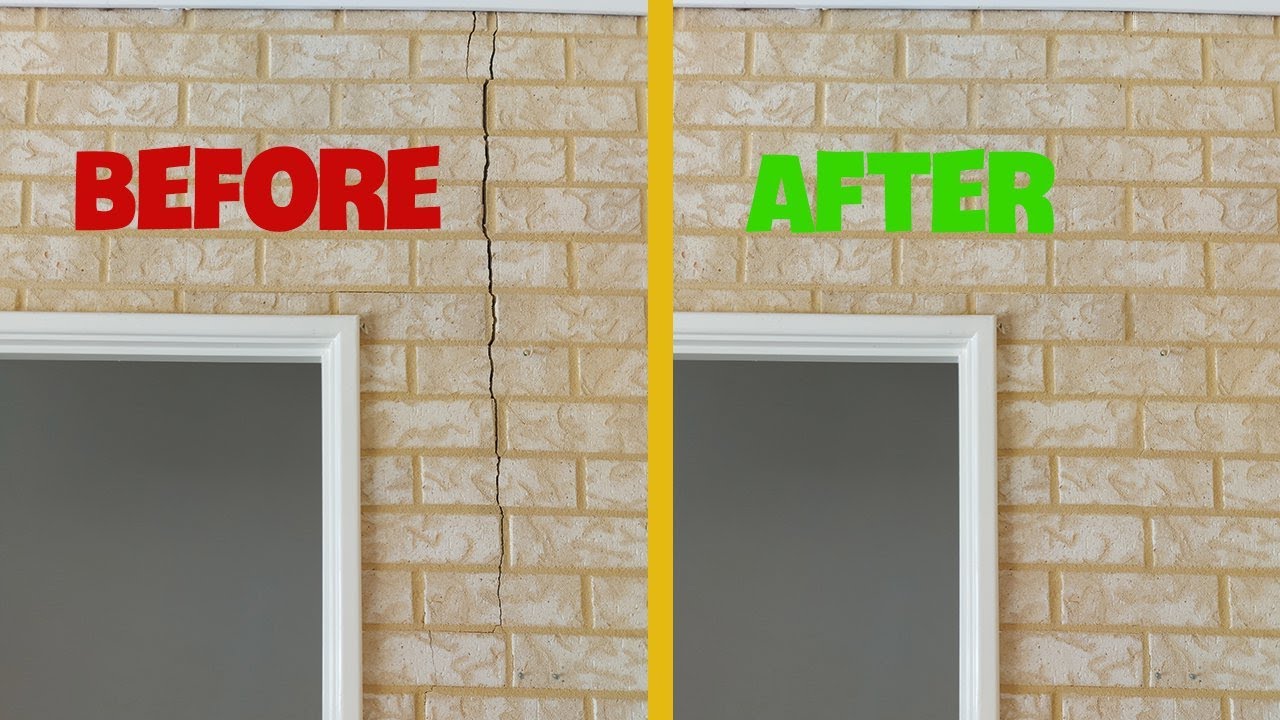 How to fix a cracked wall. | Wall Stitching