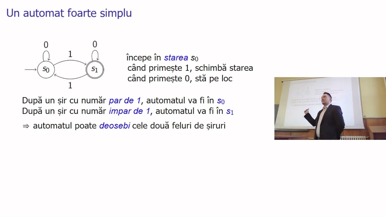 Automatele finite. Notiuni generale