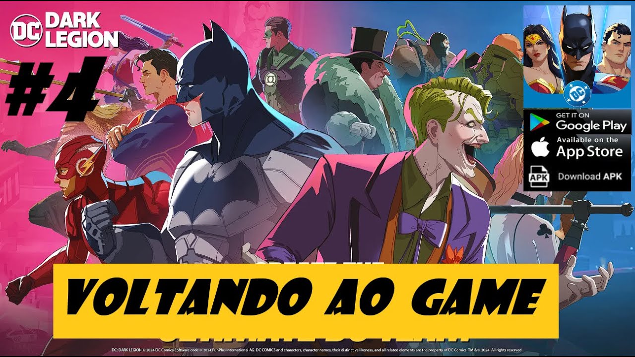 DC: Dark Legion #4 - Voltando ao Game