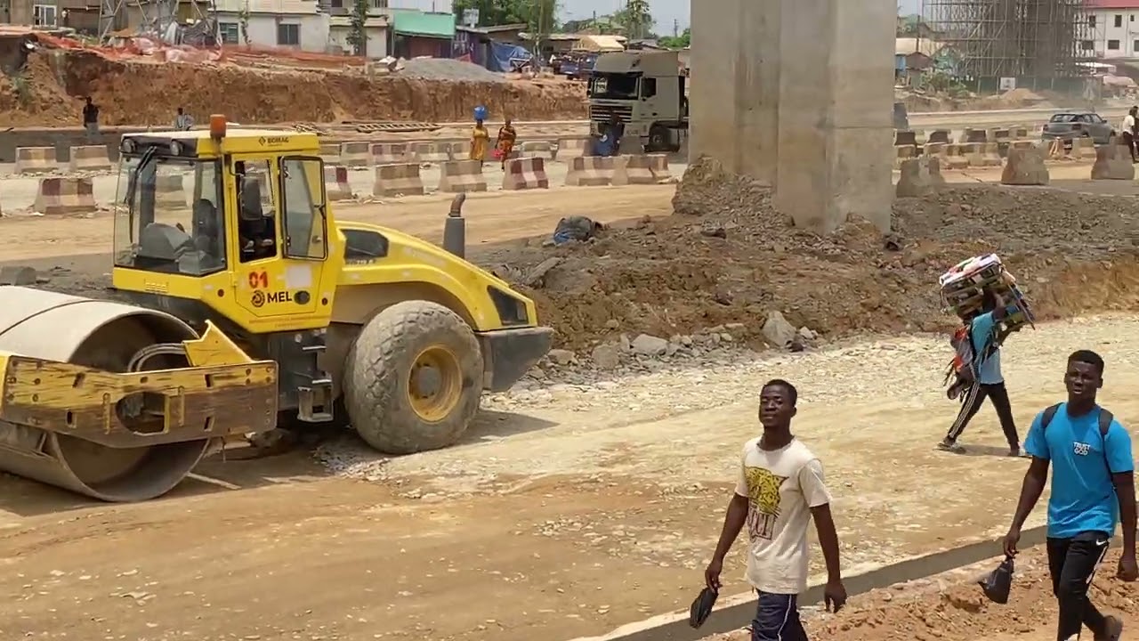 Fast  Developing Projects In Ghana New Updates on The Amasaman Infront of Marapoma Over pass