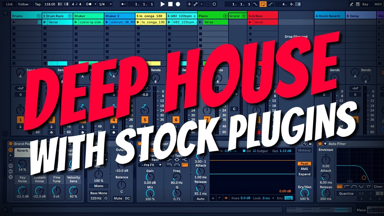 Deep House 101 - Part 01: Basic Groove