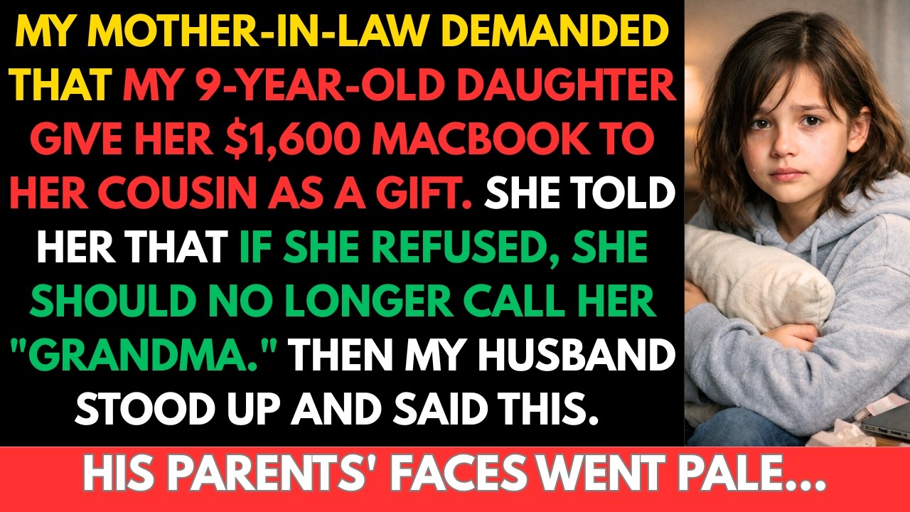 My mother-in-law told my 9-year-old, “If you don’t share, don’t call me Grandma.