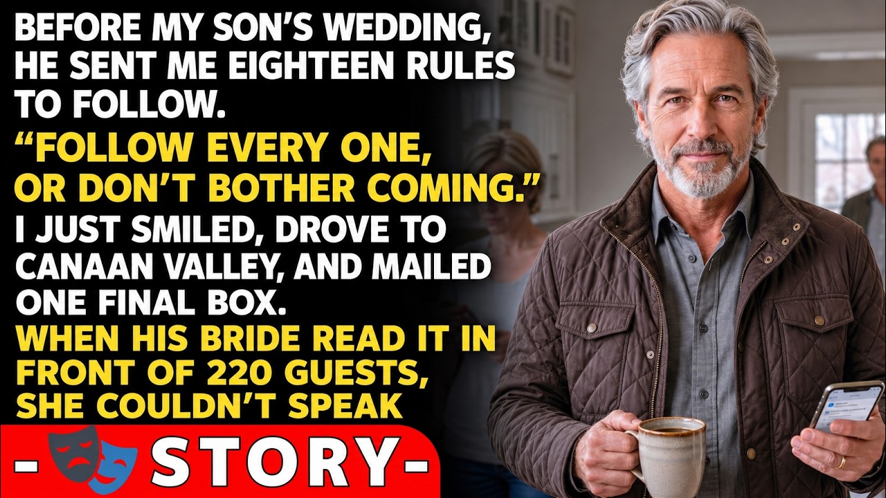 My Son Gave Me 18 Rules Before His Wedding&mdash;I Skipped It And Mailed One Final Box...