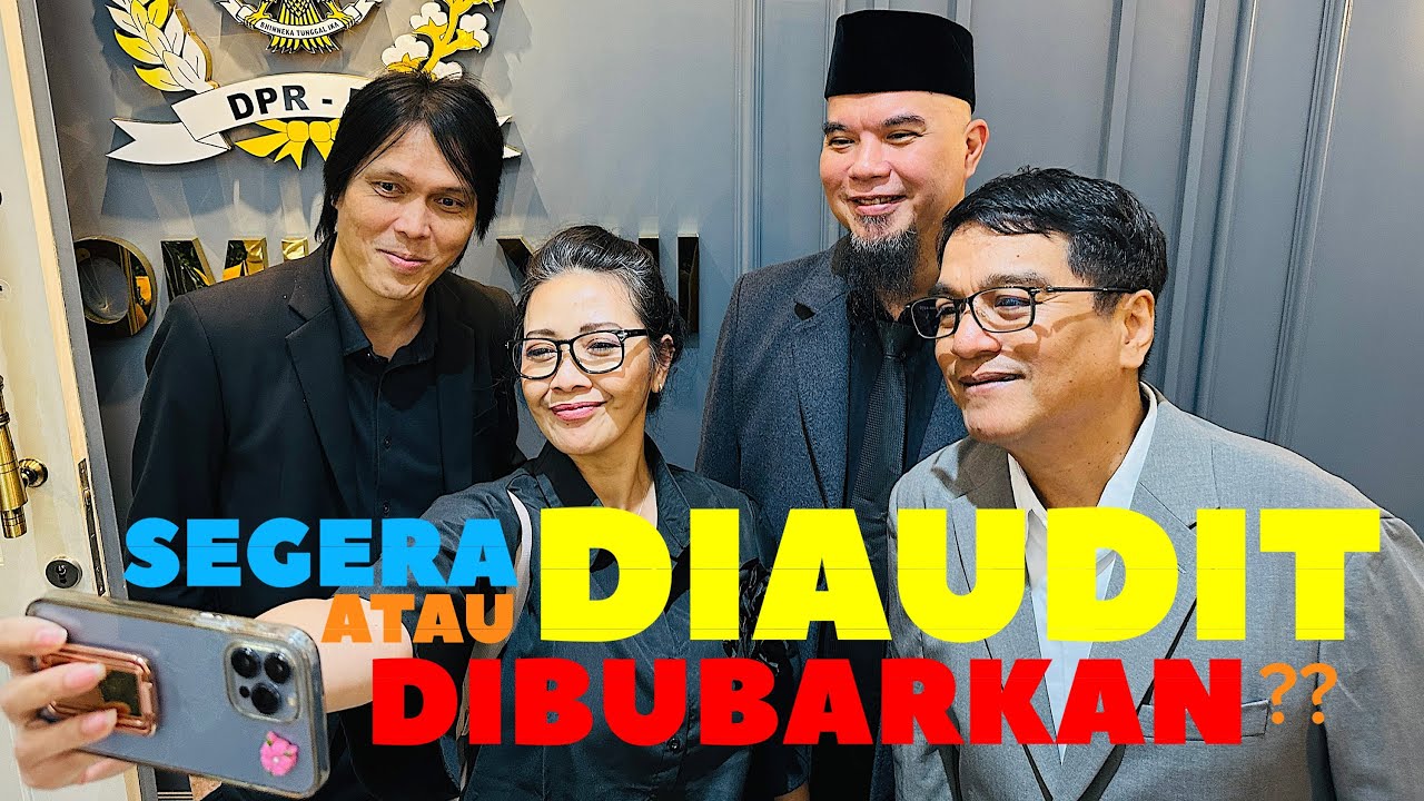 100 TAHUN KE BELAKANG NEGARA INI CARA MENCOLLECT ROYALTInya - AHMAD DHANI & INDRA LESMANA di DPR RI