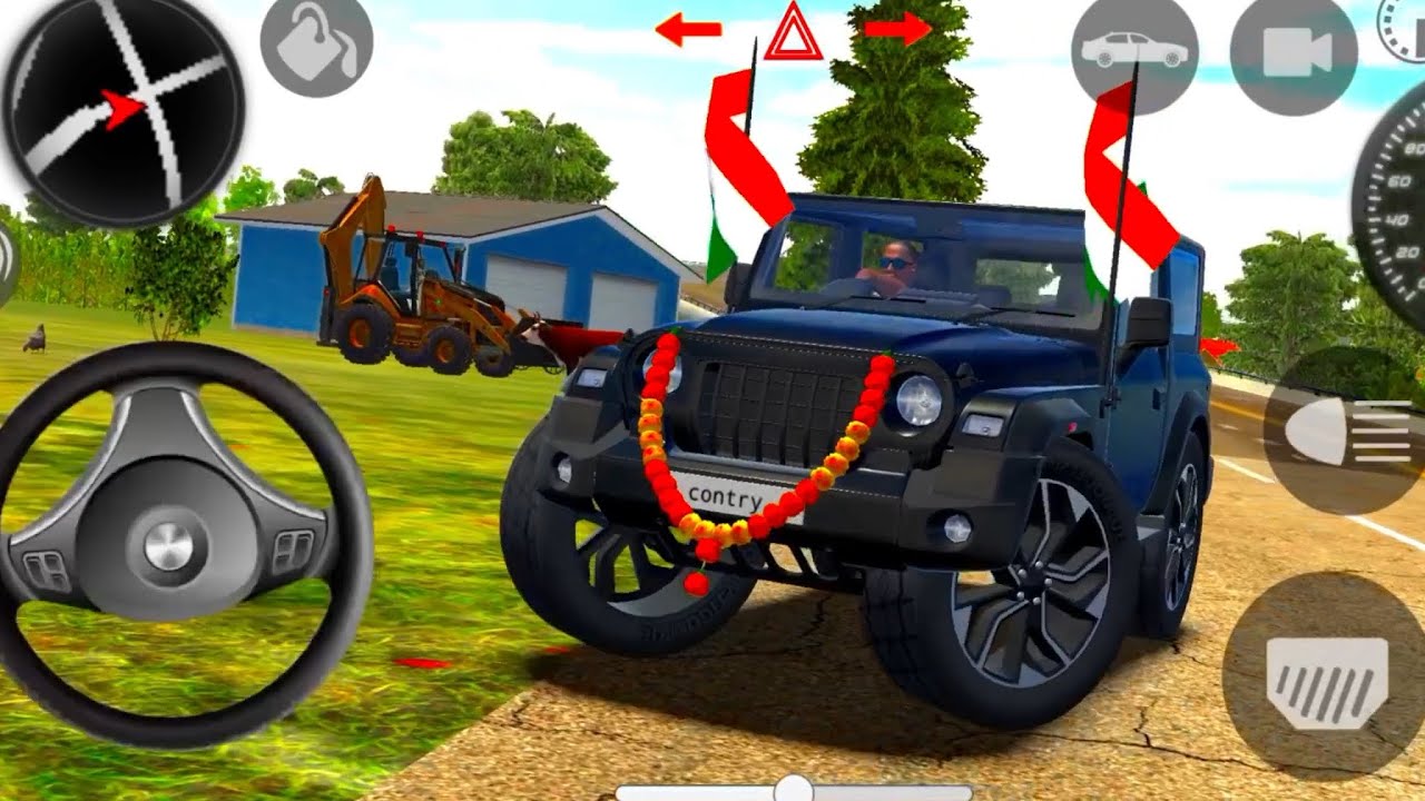 Modified Mahindra 😈 Thar cars games : Indian car ( gadi wala game ) - Android Gameplay ⚡ 2026