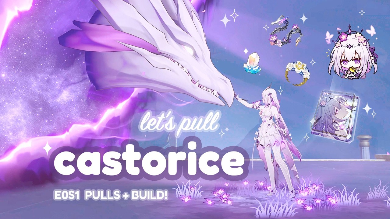 Castorice тянет + строит 🌸 ౨ৎ‧₊˚ уютный геймплей Honkai Star Rail