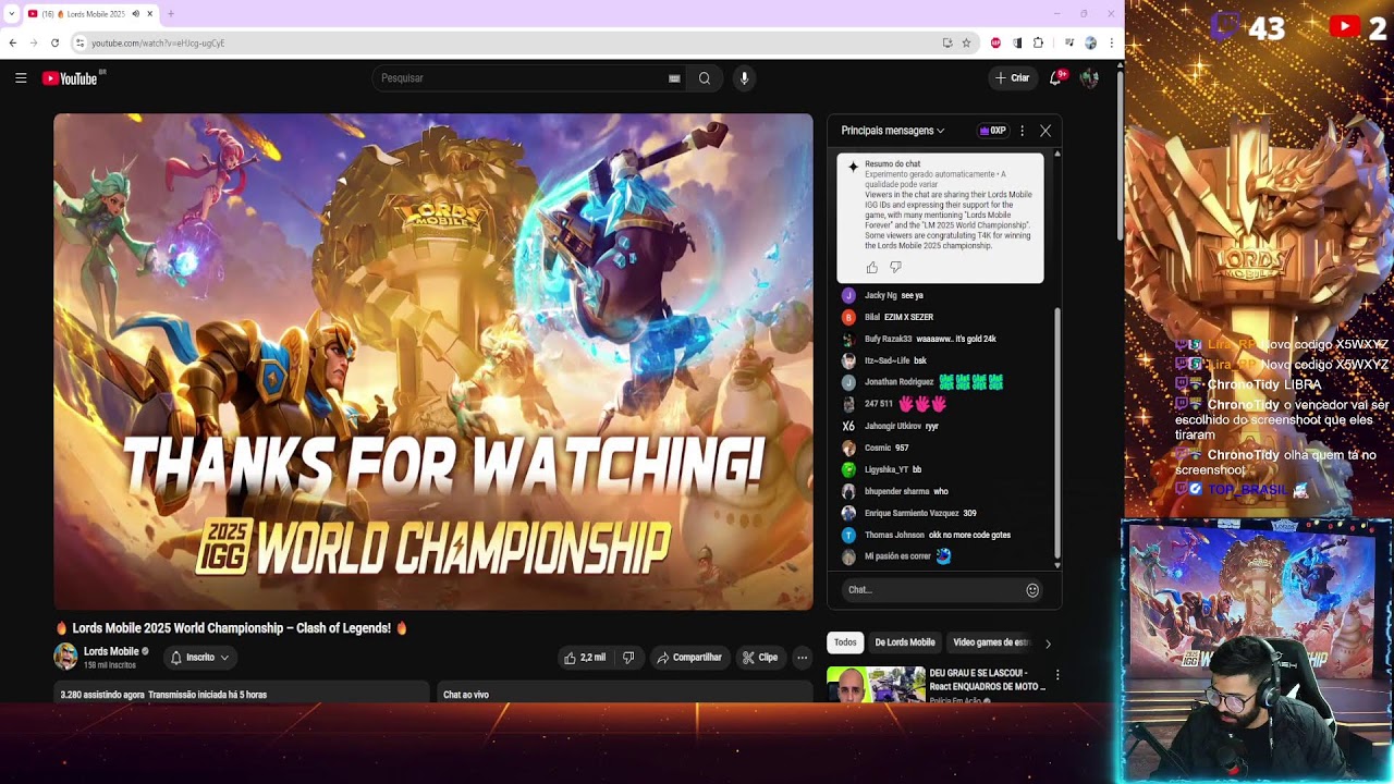 WORLD CHAMPIONSHIP LORDS MOBILE 2025
