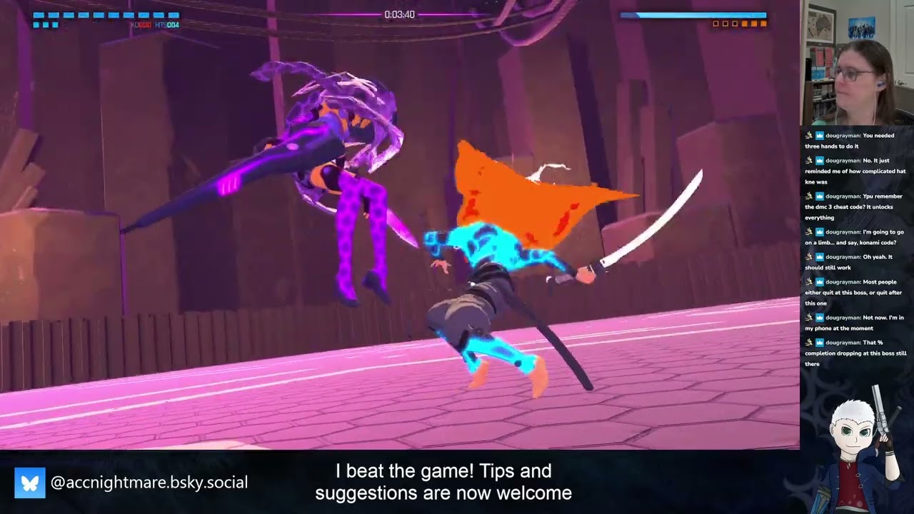 Furi - Classic Furi Mode - S-rank 07: The Burst (Stream Highlight)