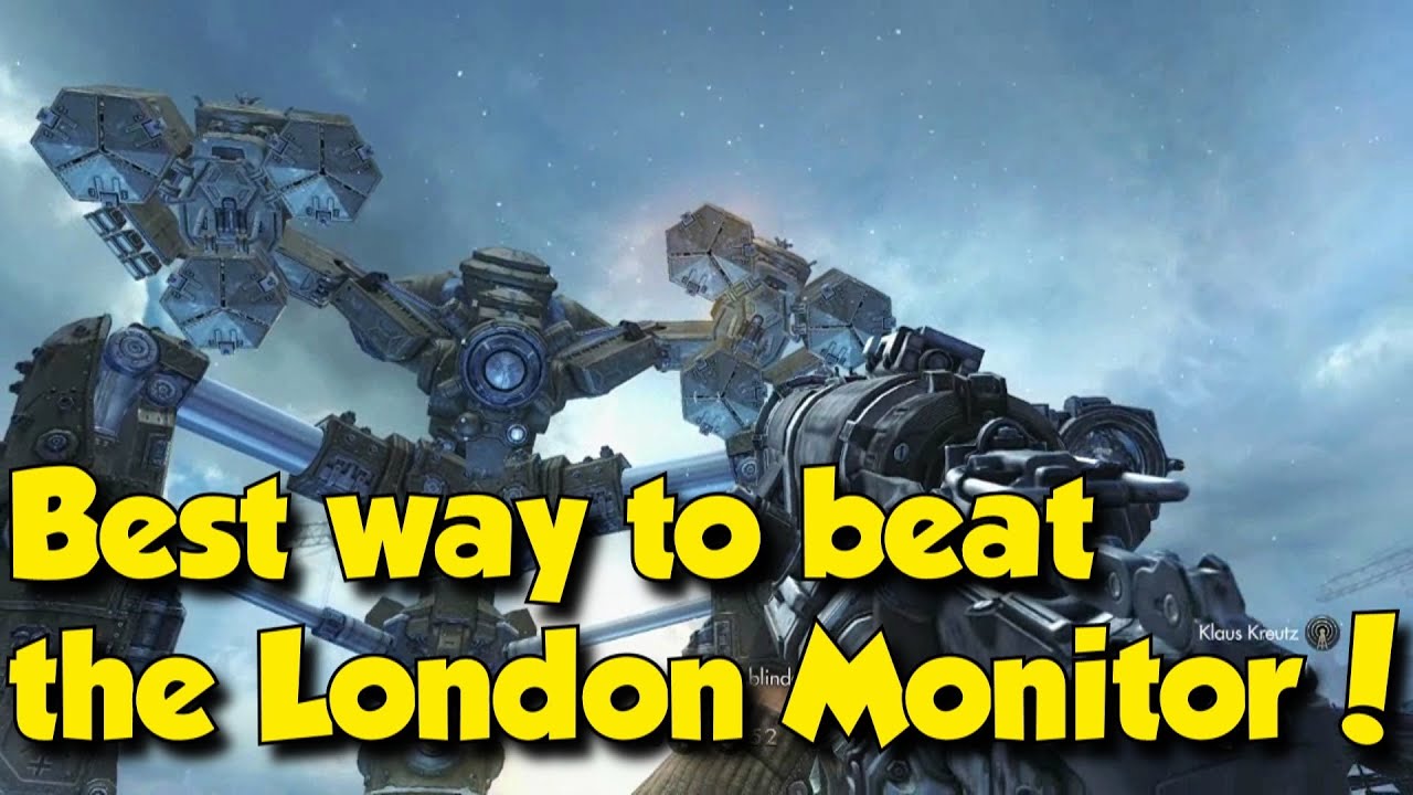Easy way to defeat the London Monitor - Wolfenstein The New Order - 