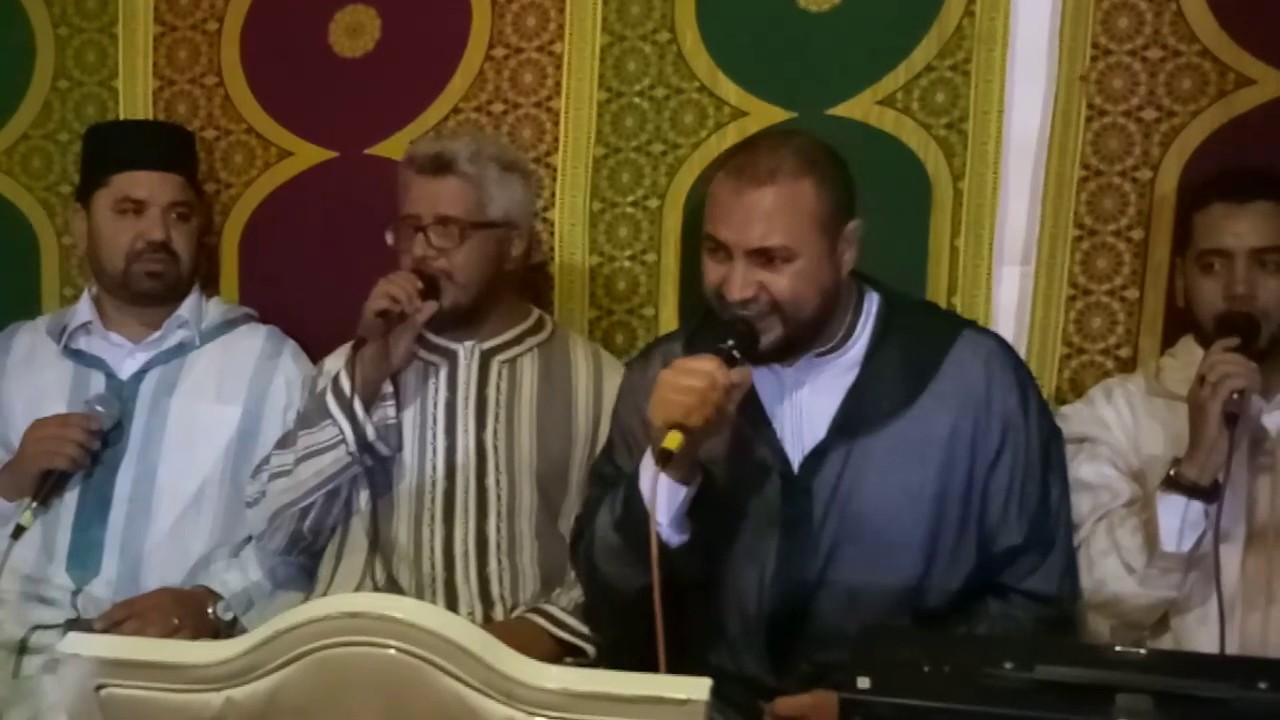 نبذة السماع و المديح في حفل تأبين والدتي مع القراء العالميين يونس غربي و أحمد الخالدي و محمد قصطالي