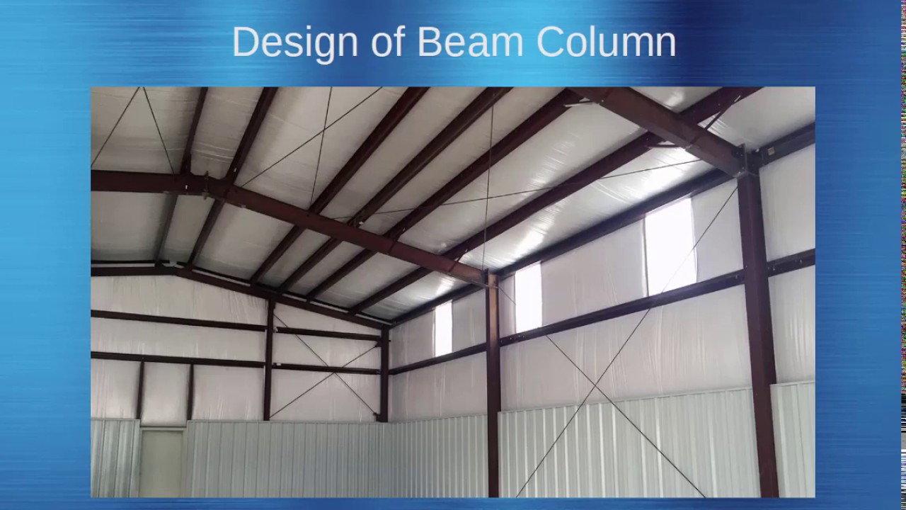 Design of beam column - steel structure in Arabic ENG/DOAA MOUSSA