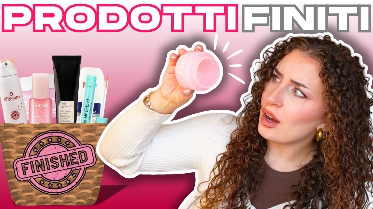 Do un VOTO ai prodotti che HO FINITO! 